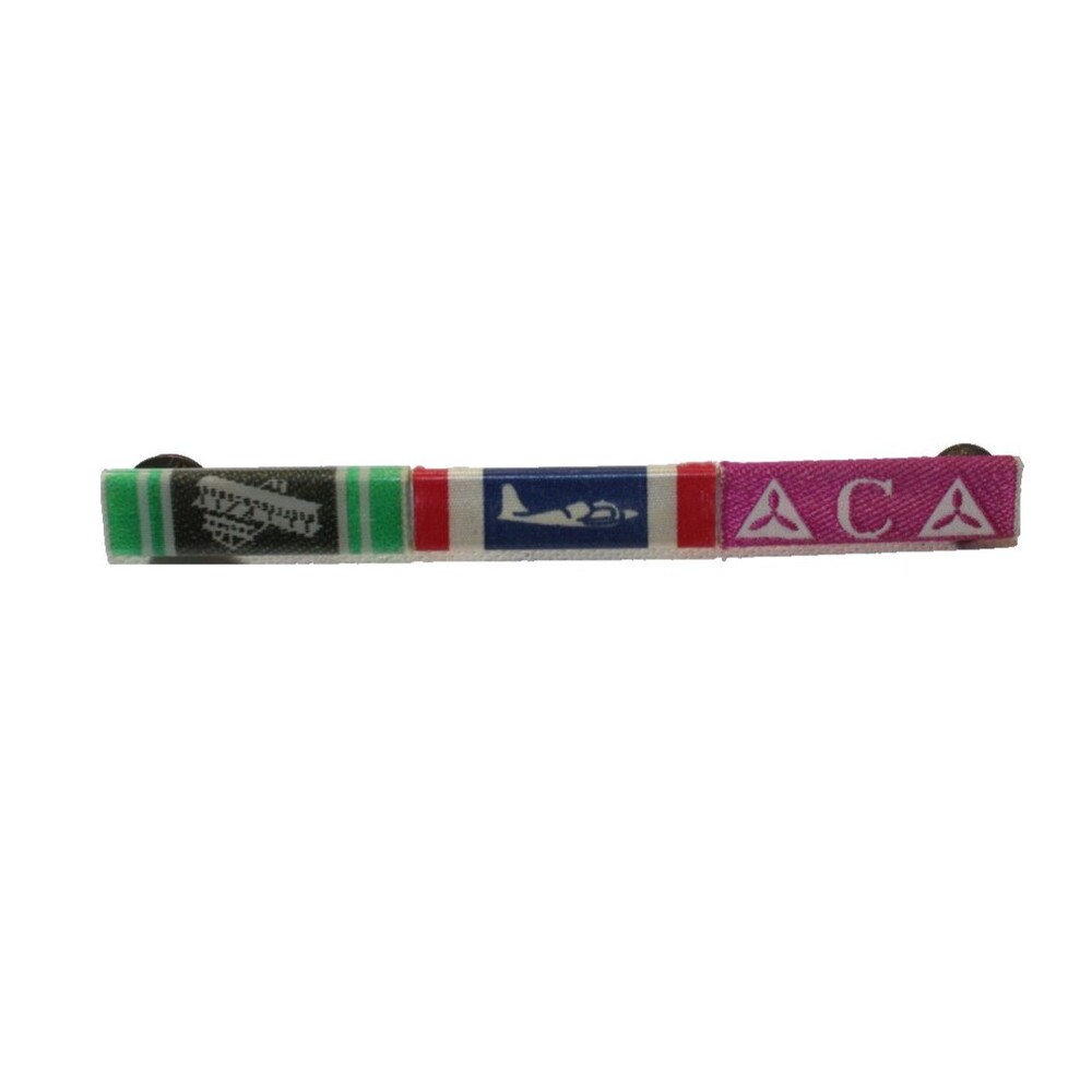 Vintage Civil Air Patrol Multi Ribbon Bar Pin
